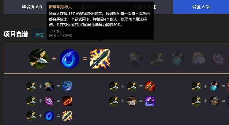 云顶之弈手游S6赛季装备调整详情S6装备系统解析