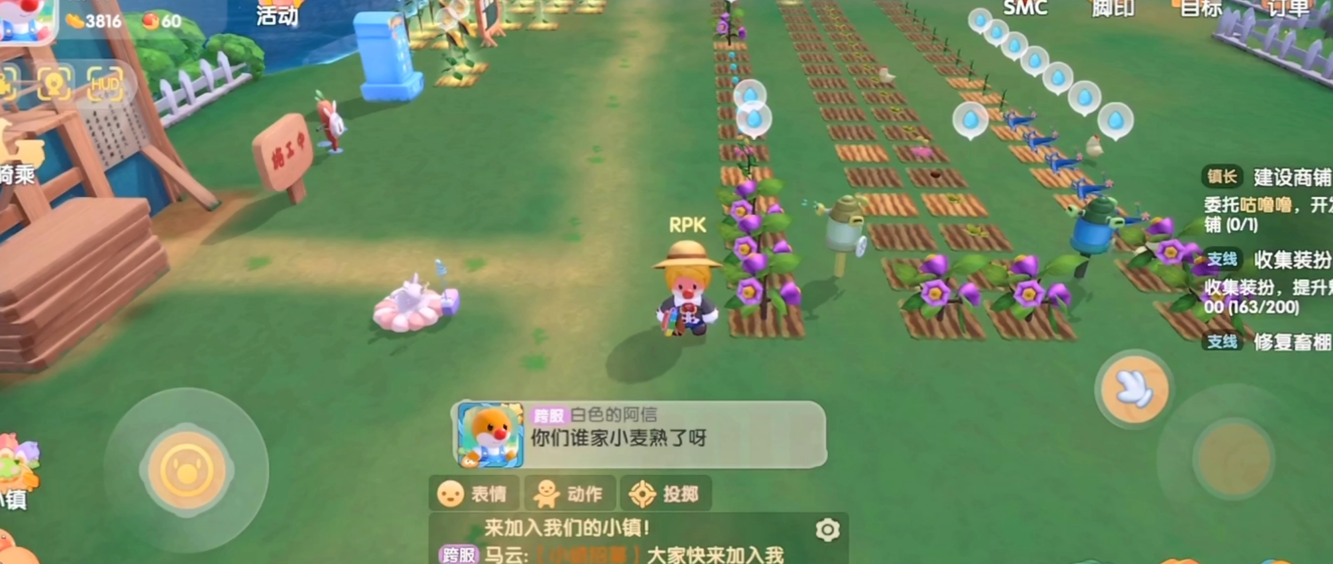 摩尔庄园手游喂鸡方法牧场喂鸡玩法技巧解析