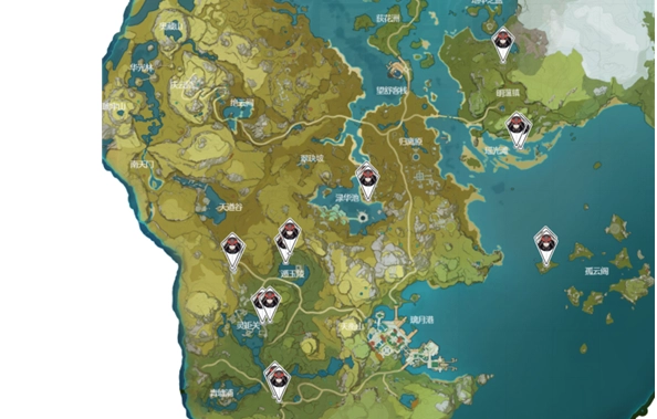 原神债务处理人全位置汇总债务处理人位置整理