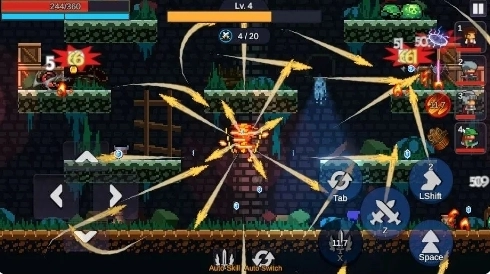 像素氏族地下城小队游戏正版图1