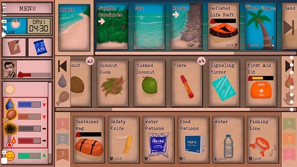 卡牌生存热带岛屿中文版1