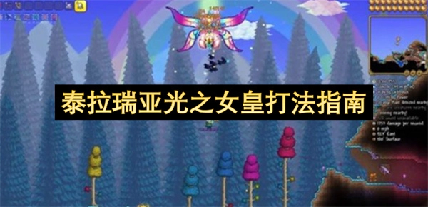 泰拉瑞亚光之女皇战斗攻略指南