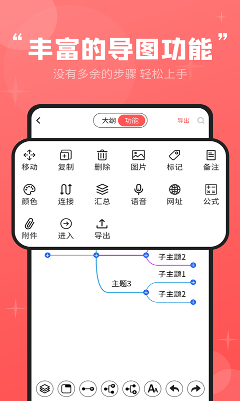 轻松思维导图最新版截图2