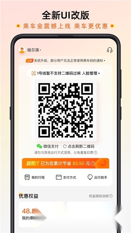 智惠行(成都地铁刷脸乘车)截图1