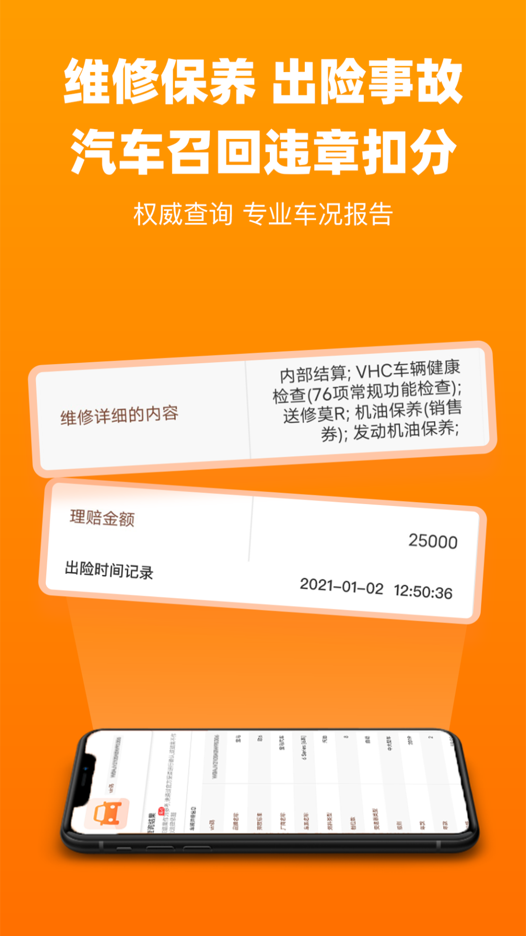 车况查询截图2