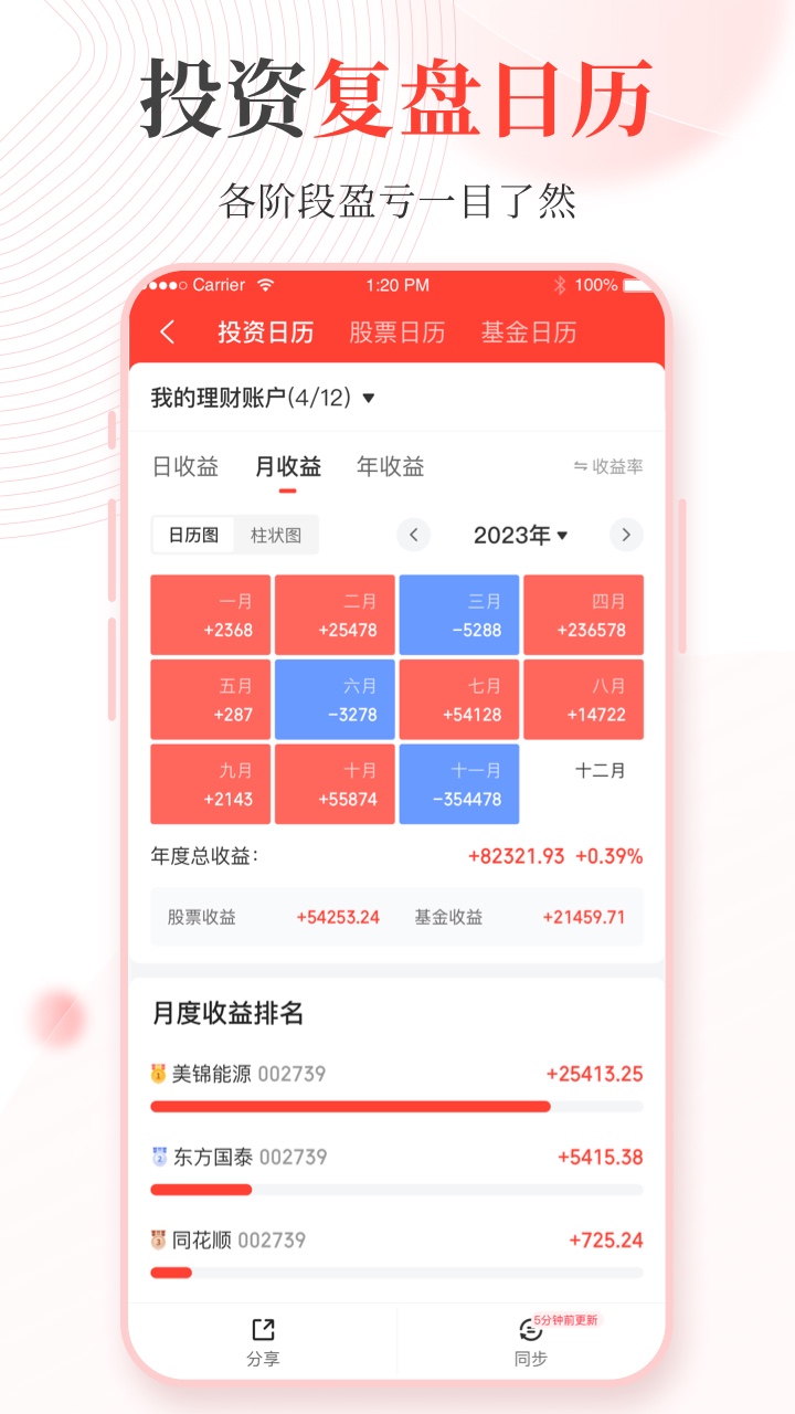 同花顺投资账本5