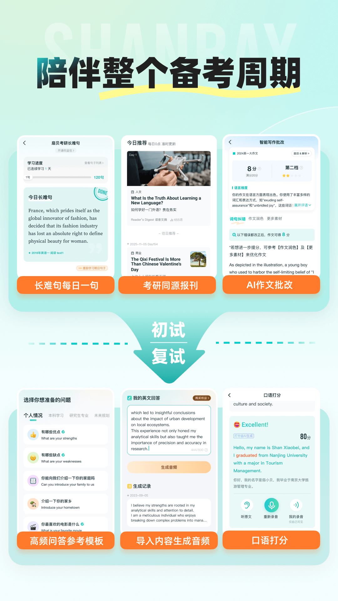 扇贝考研截图3