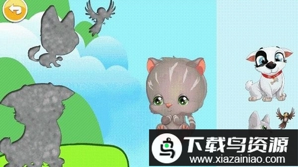 儿童动物拖拖乐游戏
