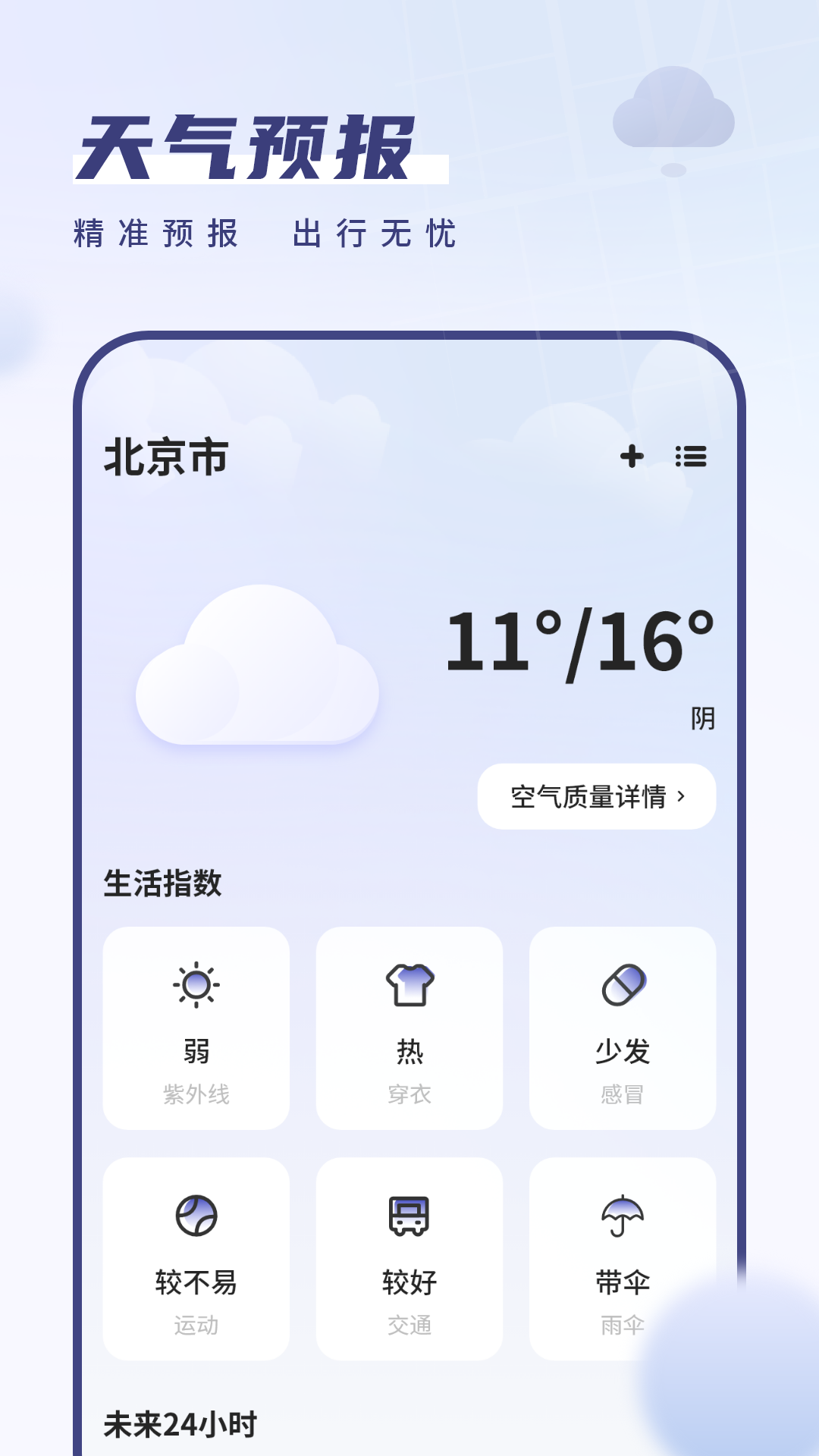 我的天气象预报截图0
