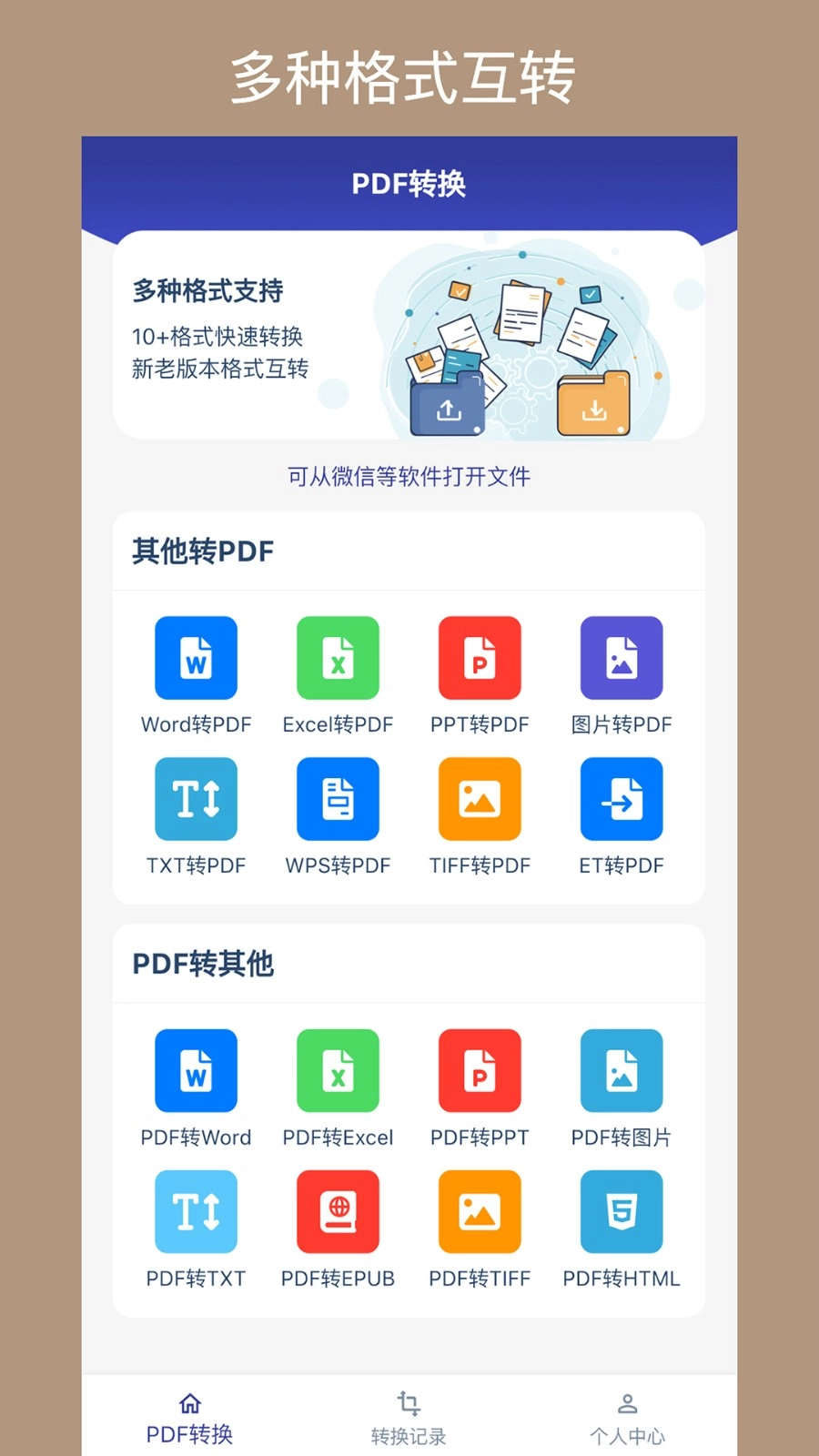 PDF格式转换器图2