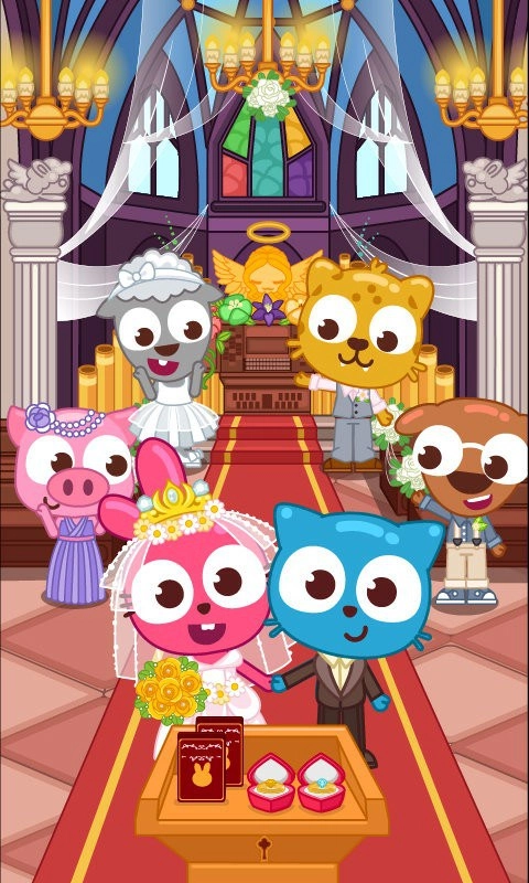泡泡小镇婚礼派对最新版图1