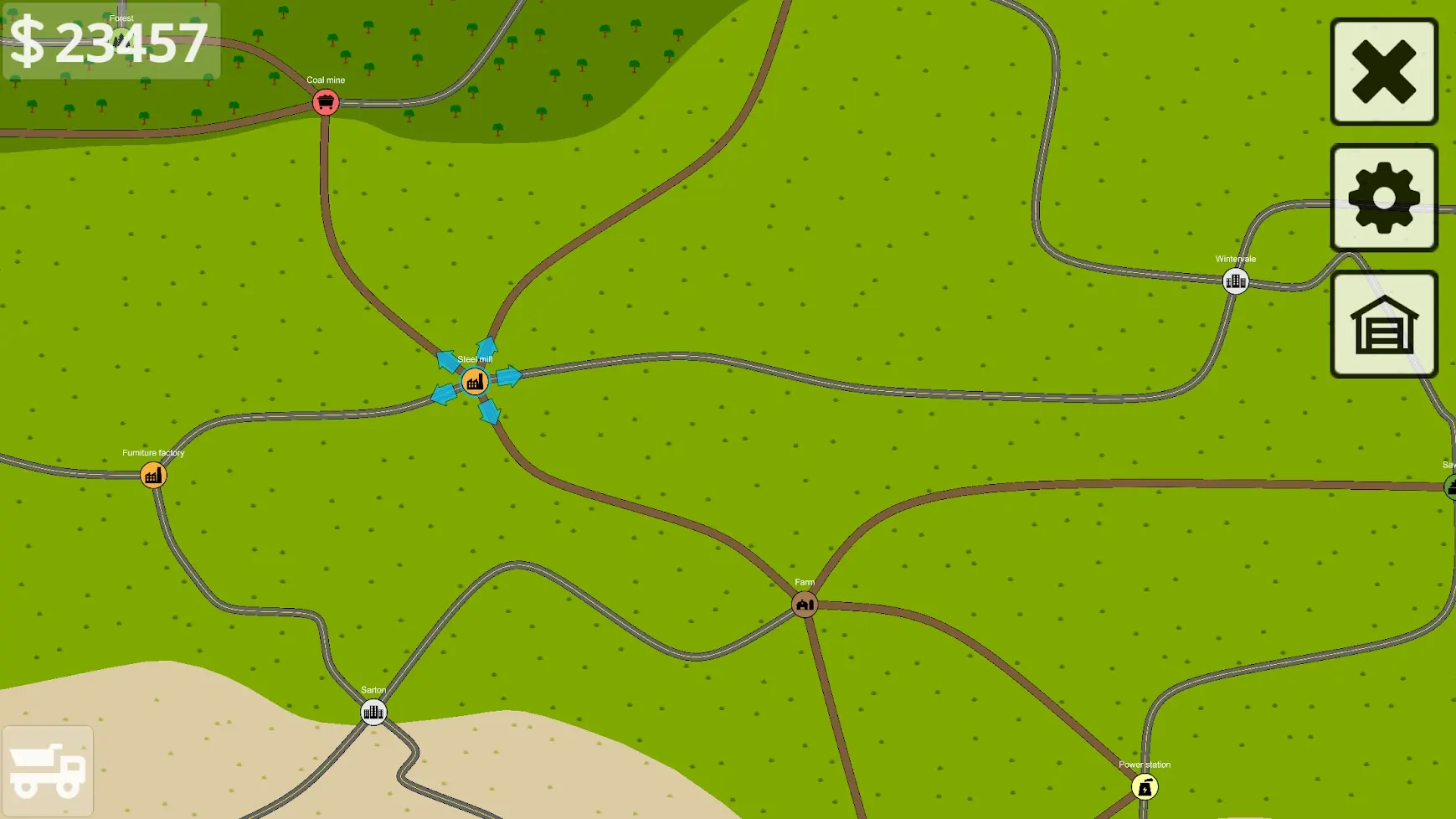 迷你卡车司机金币解锁版2