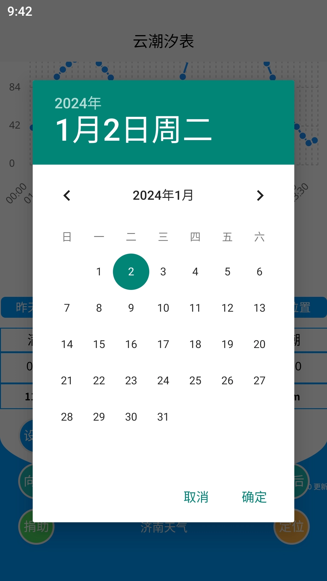 云潮汐表最新版图1