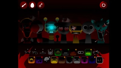 節奏盒子Sprunki極度恐怖版-截圖2