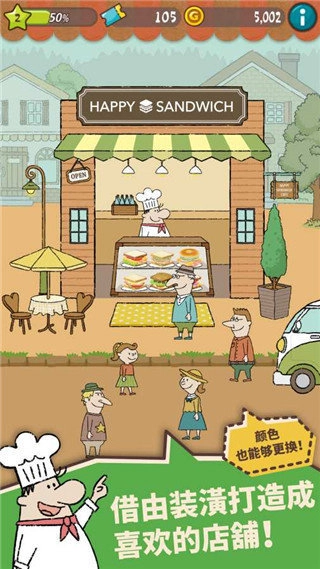 快乐三明治咖啡店图3