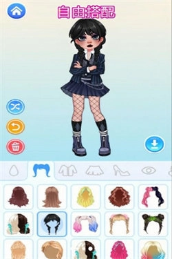 潮流少女换装秀