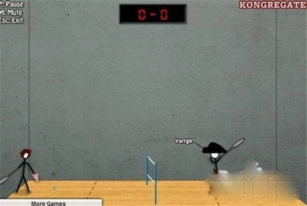 火柴人打羽毛球(Stickman Badminton)