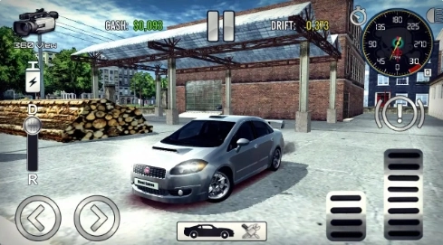 线性漂移驾驶模拟