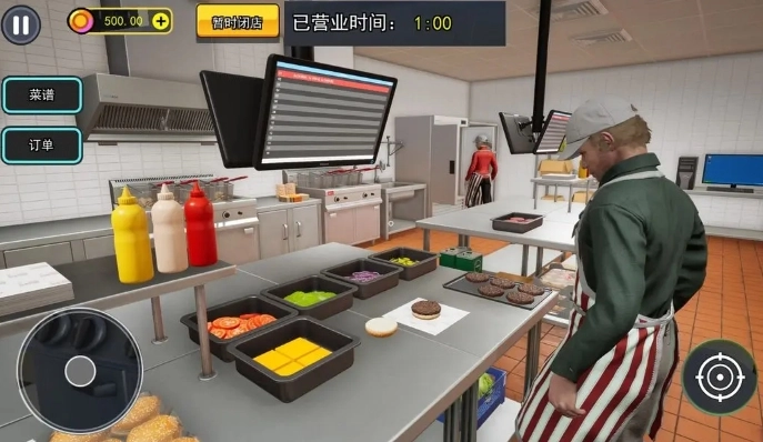 汉堡店打工模拟图5