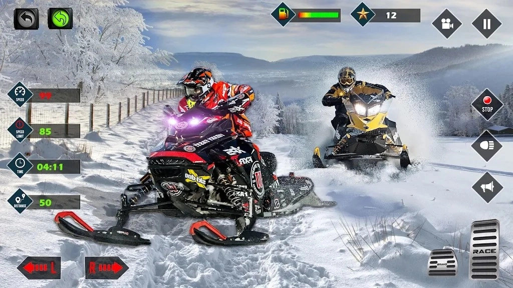 雪地摩托模拟器(Snowmobile Simulator Adventure)