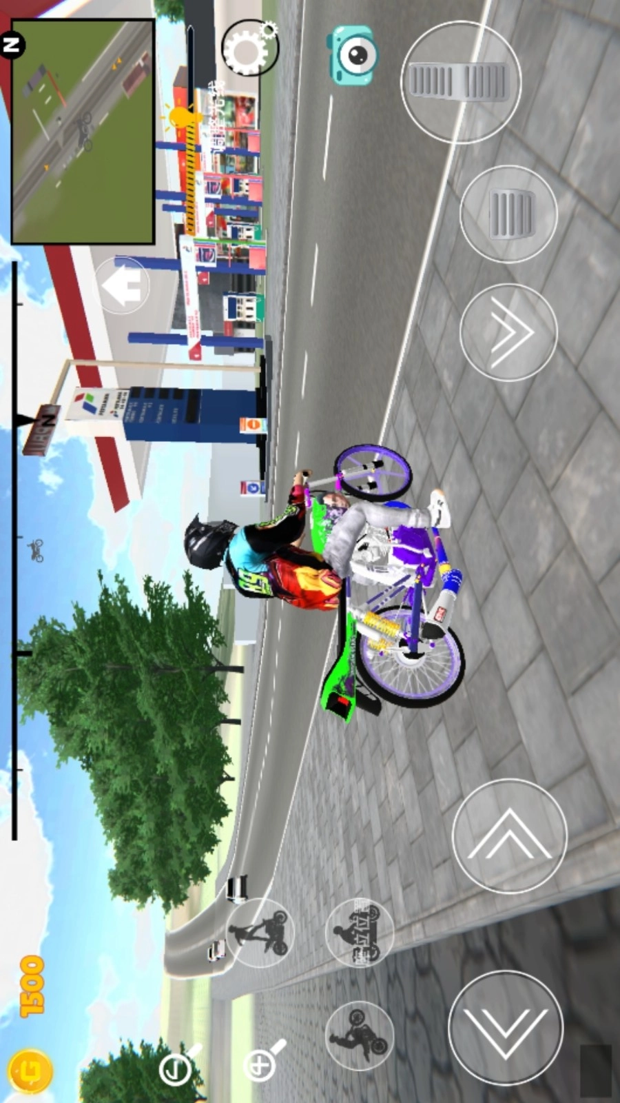 摩托车疯狂驾驶