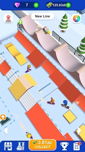 滑板公园大亨(Skate Park Tycoon)