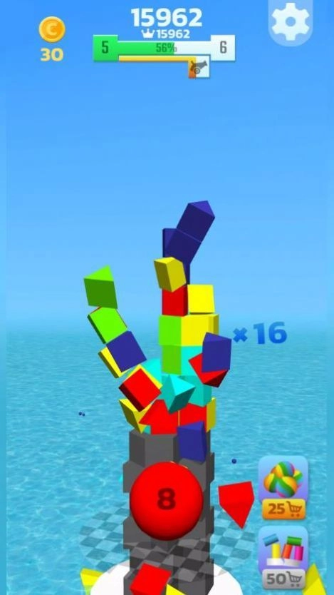 塔式撞击3D(Tower Crash 3D)