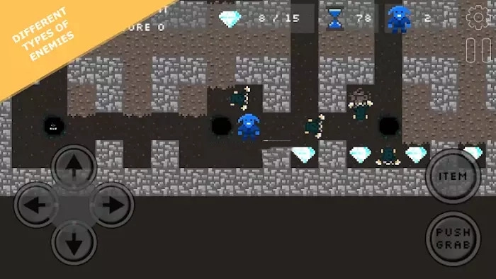 像素钻石洞穴(Pixel Diamonds Caves)