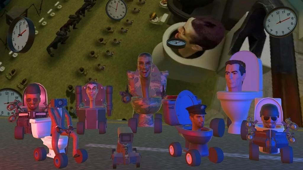 斯基比迪厕所漂移赛车(Skibidi Toilet Drift Racing)