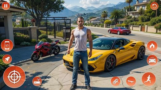 城市探索开放世界英雄(Gangster RPG)