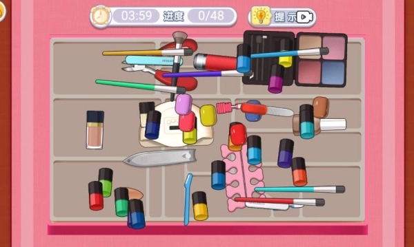 素人清理化妆(2)