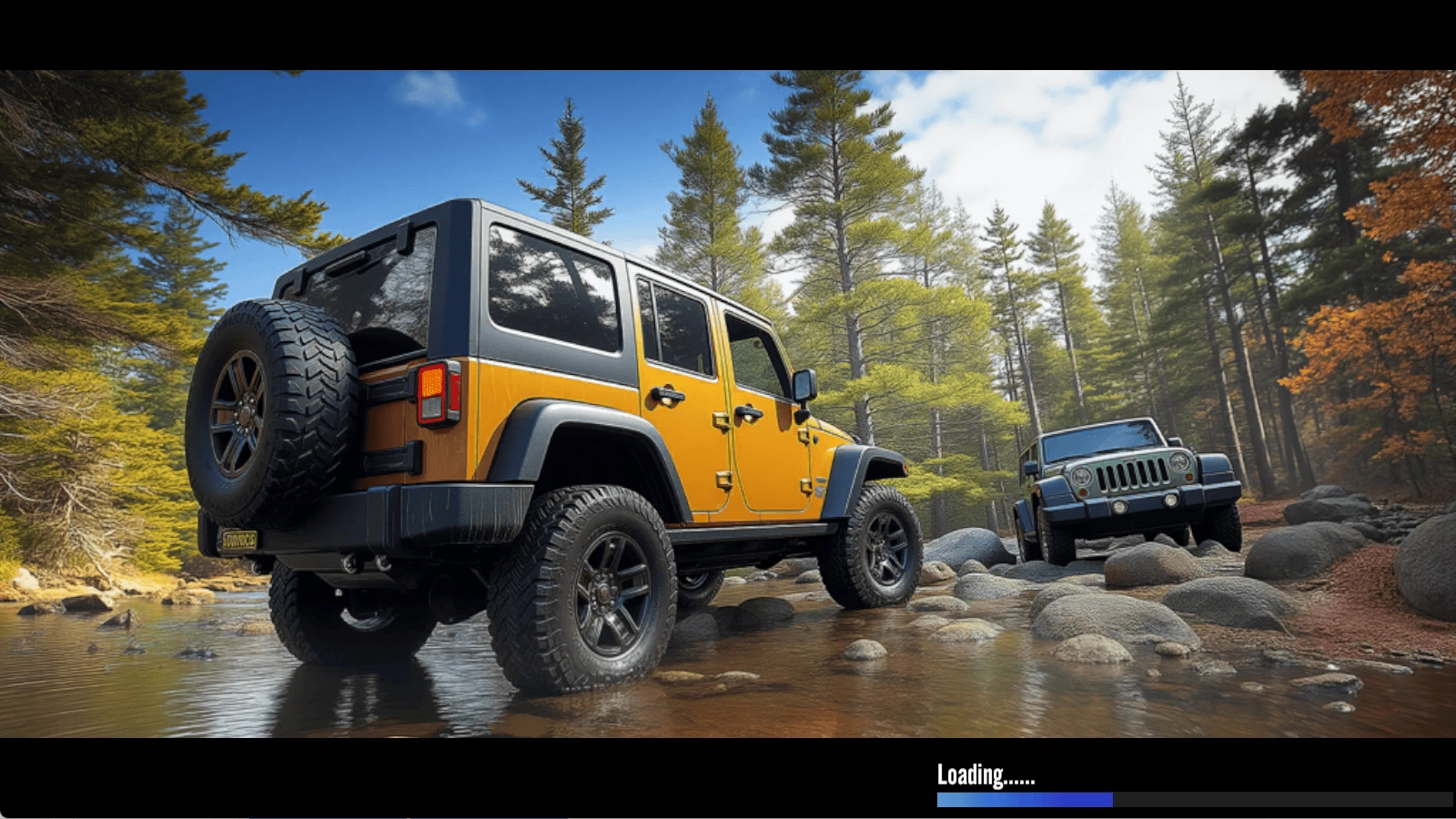 越野SUV吉普4x4驾驶(4)