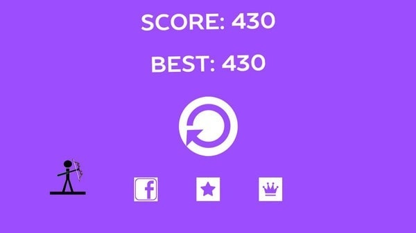 火柴人弓箭手射靶(3)