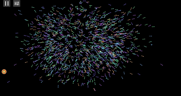 夜空绚烂烟花戏(2)