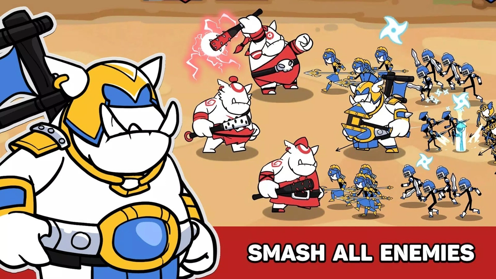 火柴人冲突战斗模拟器(3)