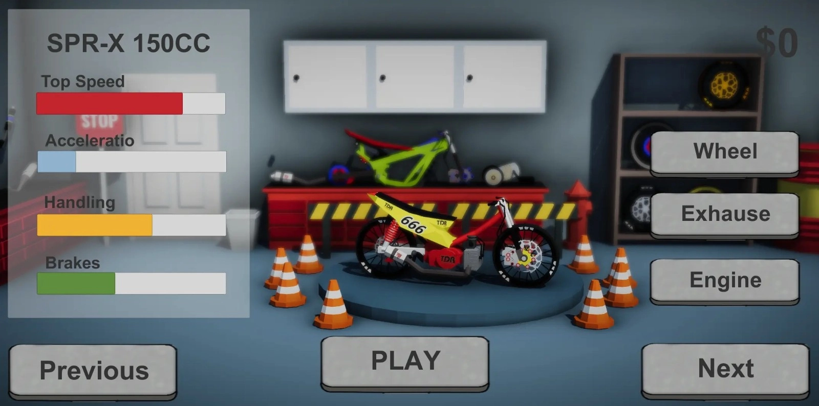 改装摩托车极速赛(2)