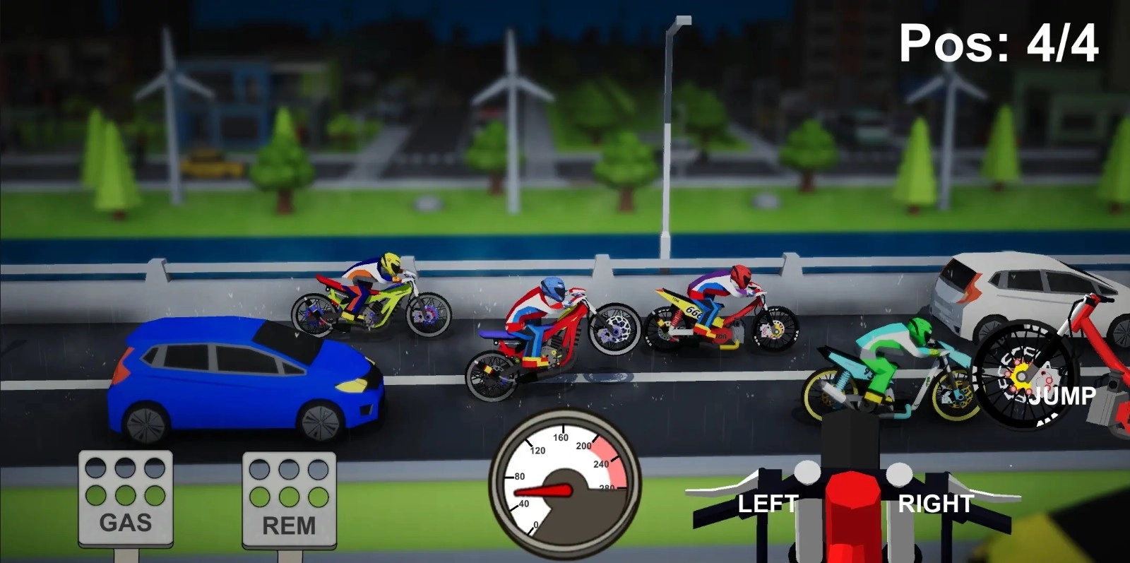 改装摩托车极速赛(4)