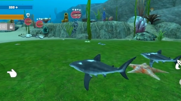 大鲨鱼吃小鱼(3)