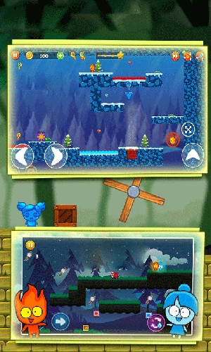 森林冰火人勇闯森林神庙图1