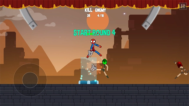 波比vs火柴人(Stickman Fighting Supreme)