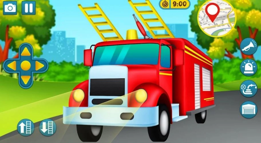消防车救援冒险(Fire Truck Rescue Game)2
