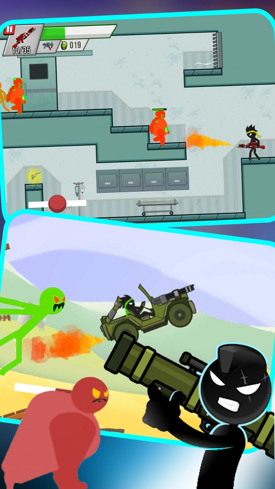 火柴人阻擊戰-截圖2