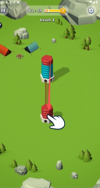 塔式排序3D(Tower Sorter)-截圖2