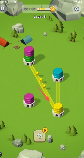 塔式排序3D(Tower Sorter)-截圖3