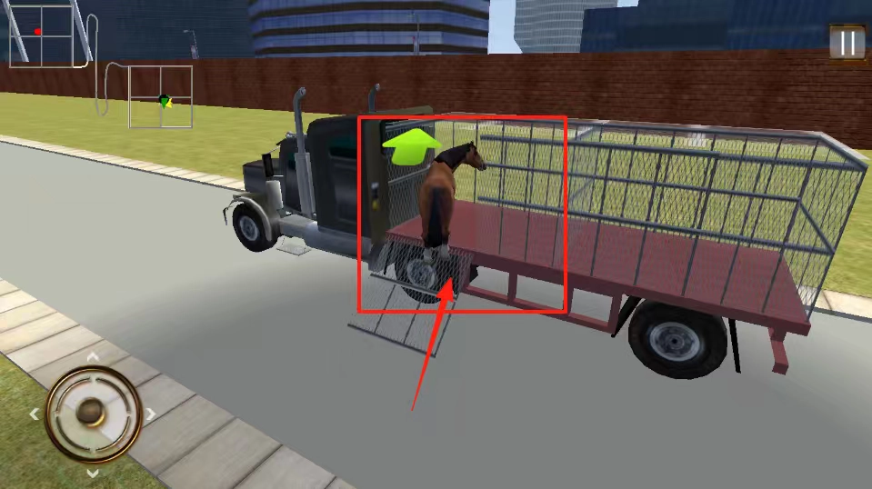 模拟野马动物园运输卡车图2