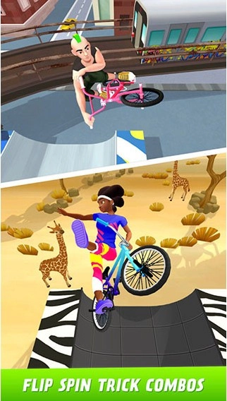 极限空翻自行车