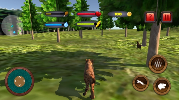 模拟野生老虎(2)