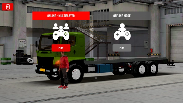 惊人的卡车模拟器(1)