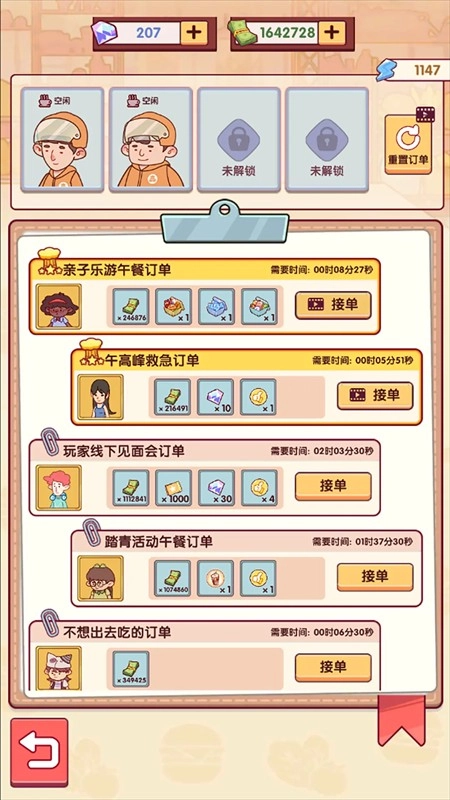 开一家汉堡店(2)