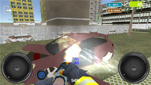 消防车救火模拟器